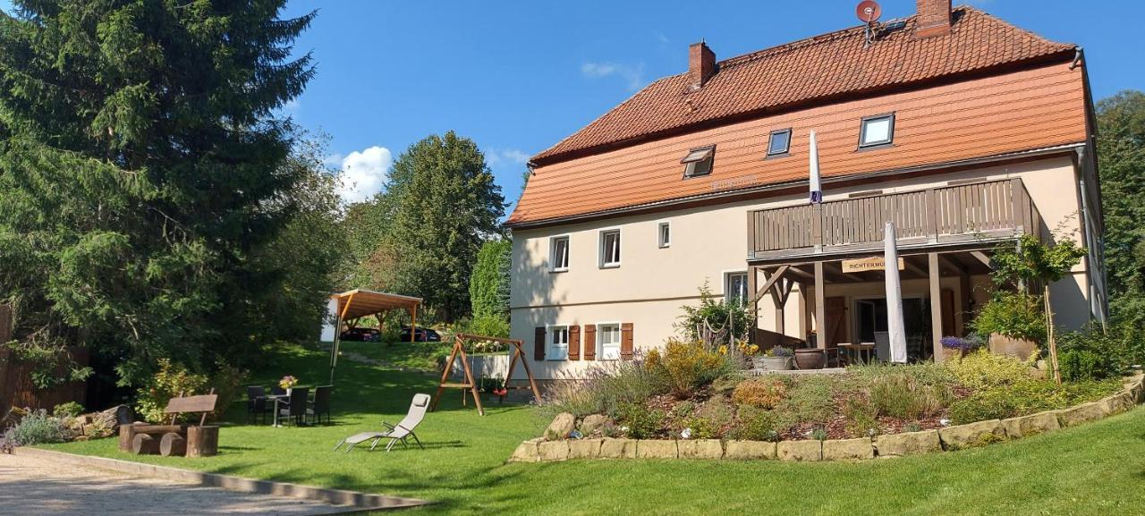 Ferienwohnung Richtermuehle Saupsdorf Exterior photo